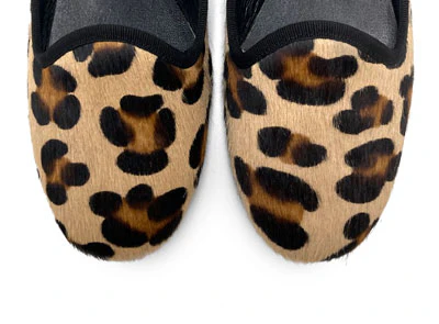 Animalier calf hair women loafers - Image 5