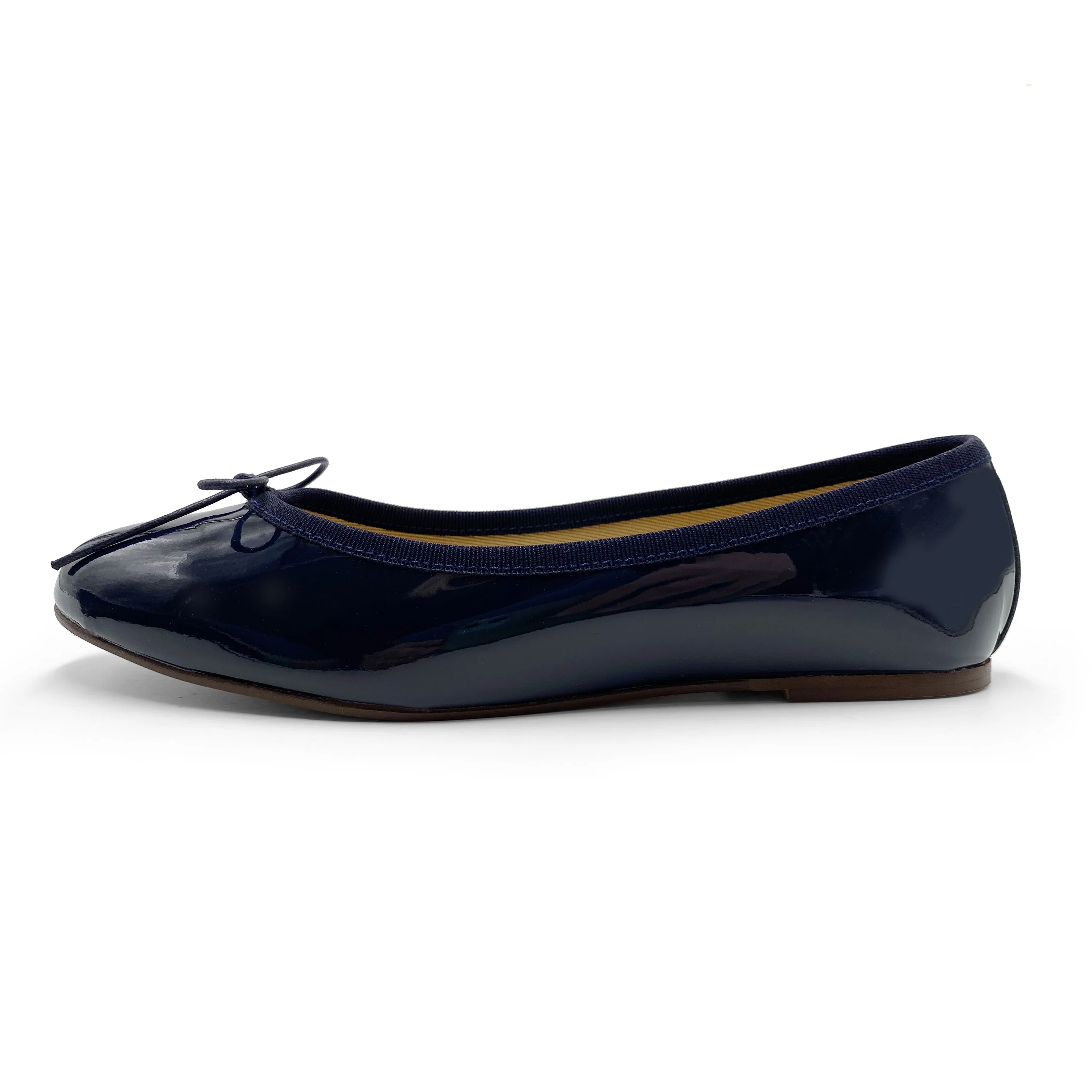 Blue patent leather ballet flats - Image 4