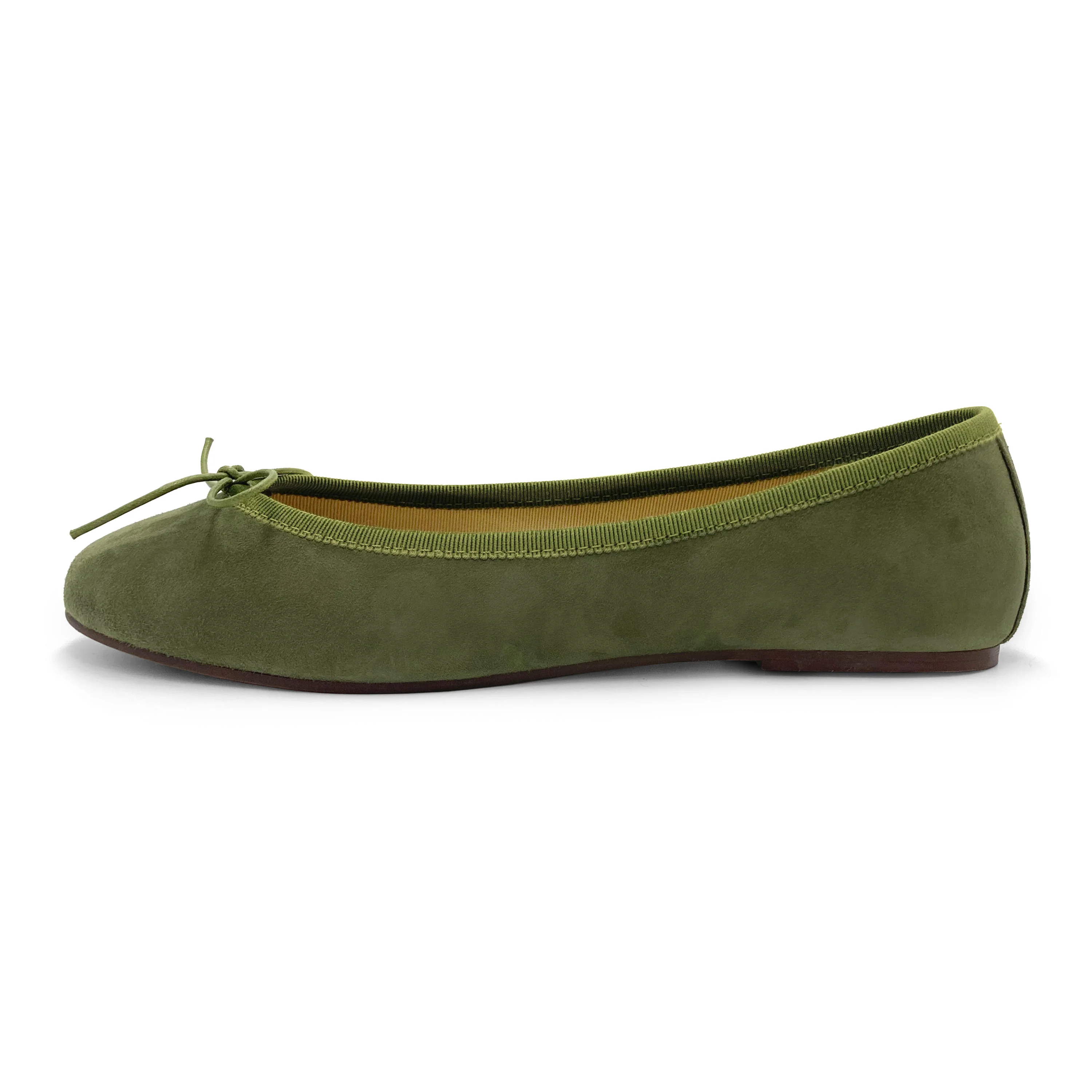 Green suede ballet flats - Image 4