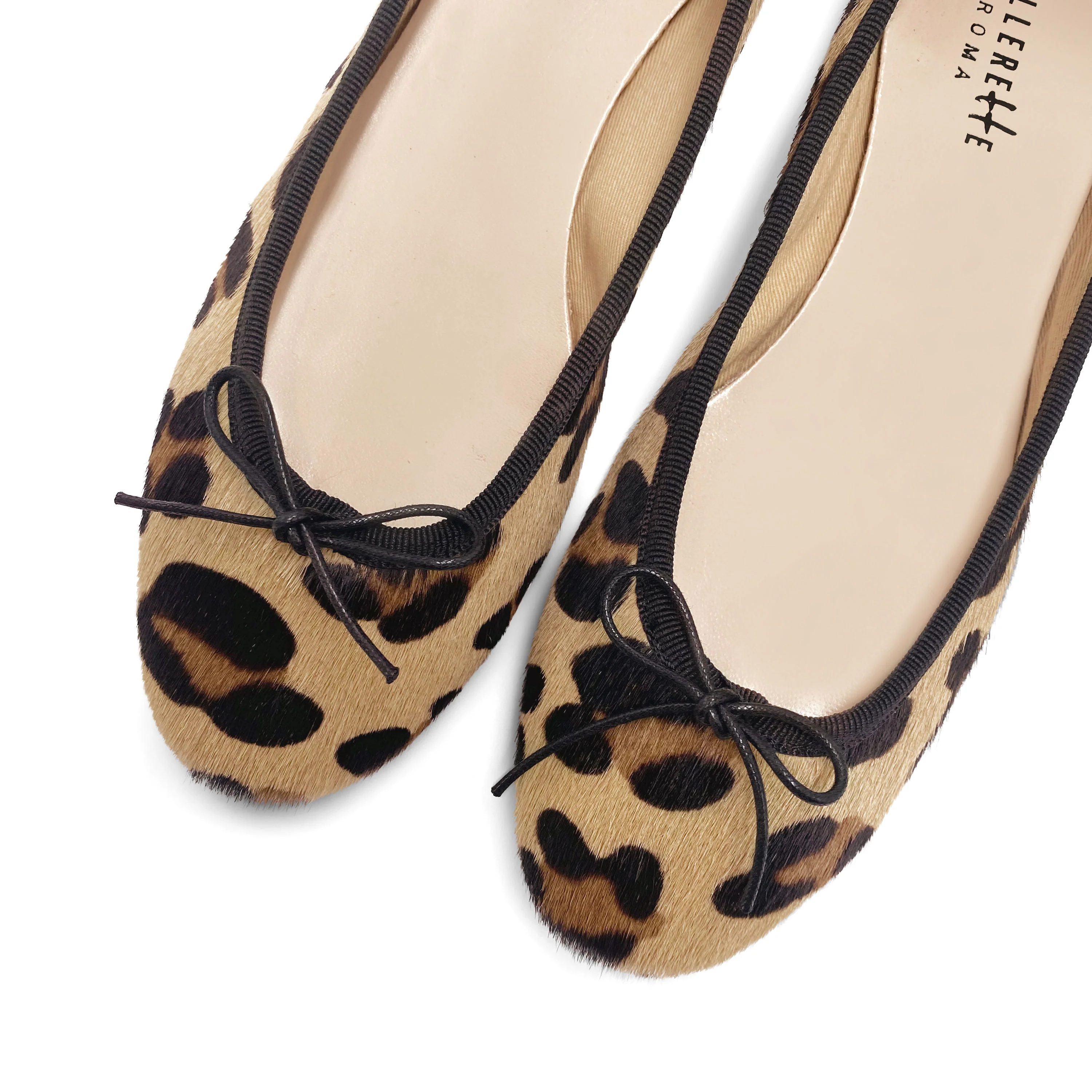Leopard spotted calf hair ballet flats - Image 4