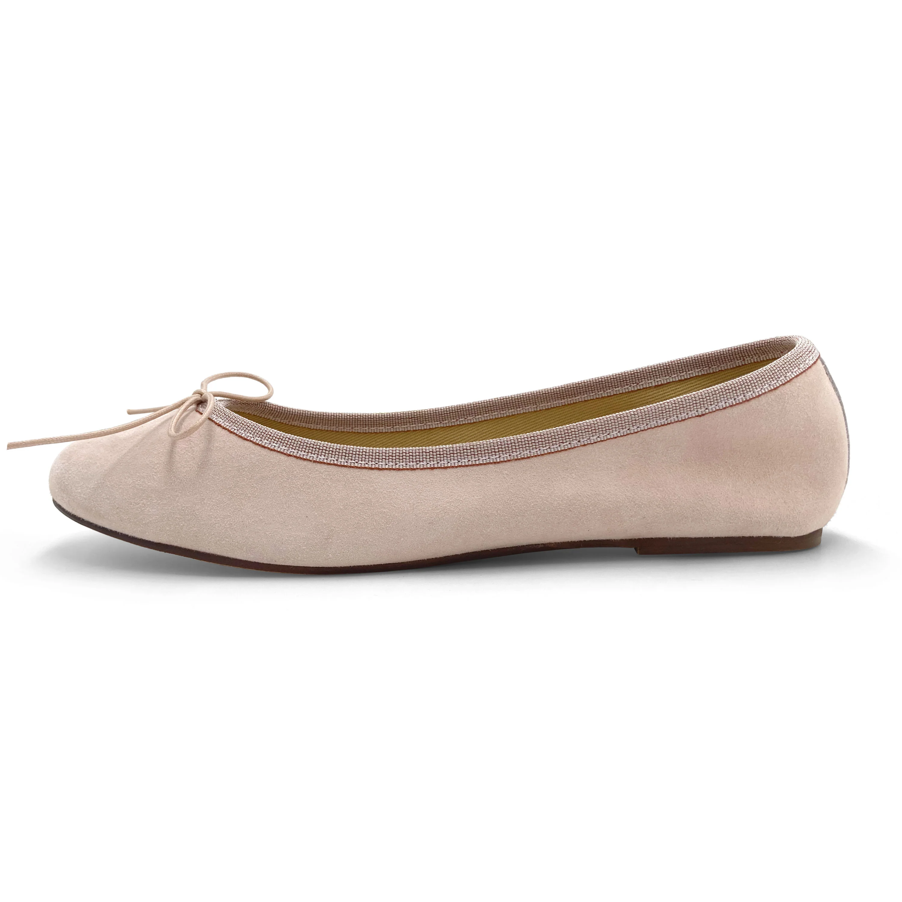 Pink suede ballet flats - Image 4