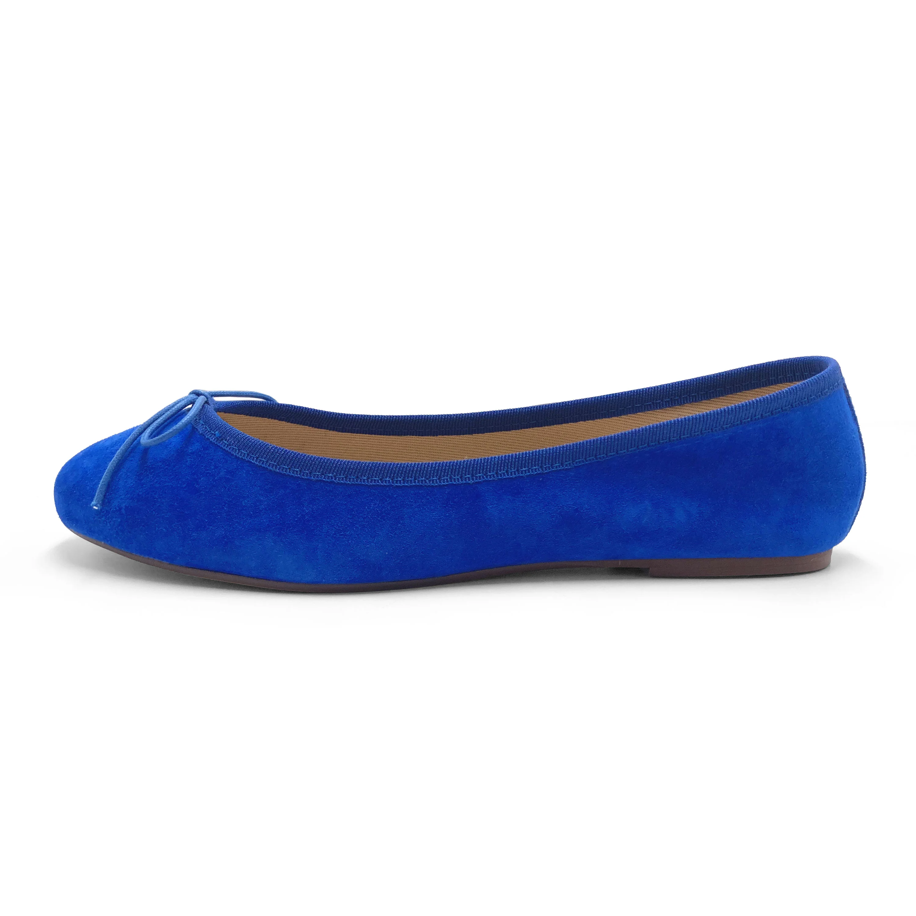 Royal blue suede ballet flats - Image 4