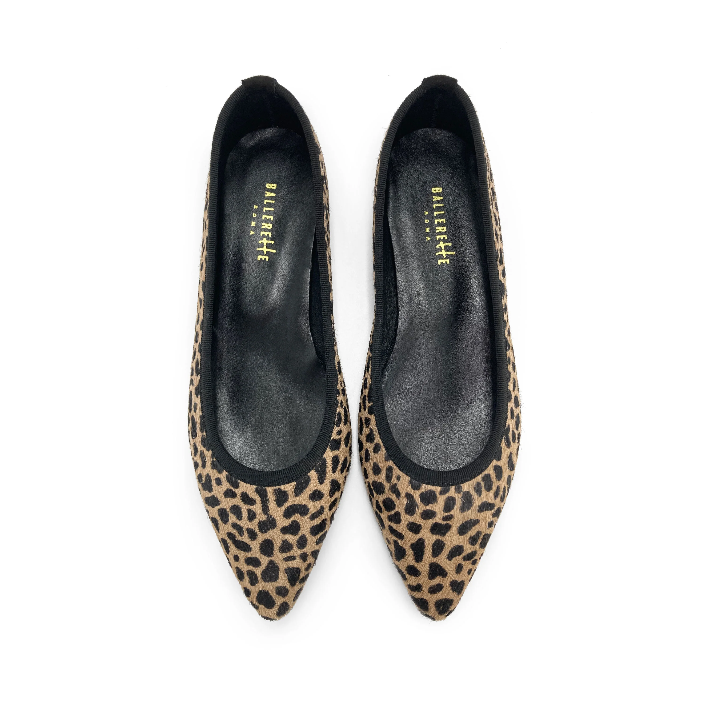Spotted pointed ballet flats - Image 2