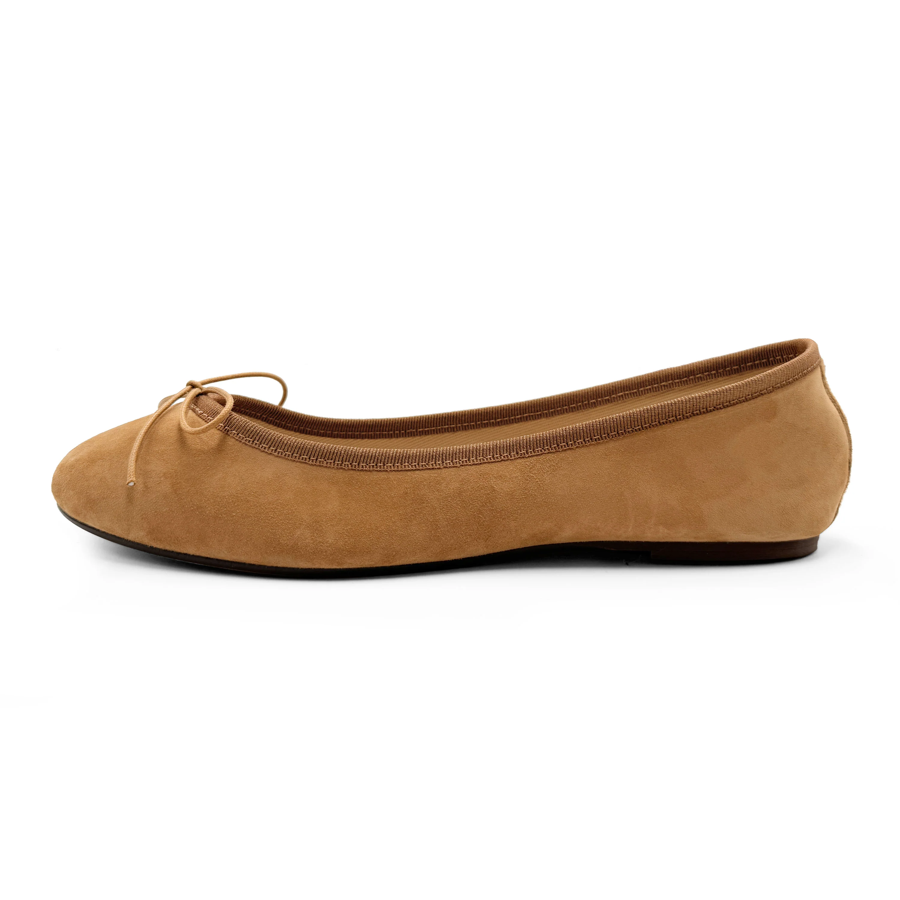 Tan suede ballet flats - Image 3